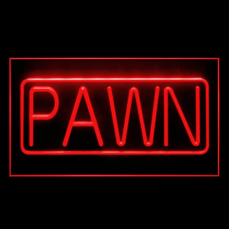 190038 PAWN Shop Store Center Decor Display LED Light Neon Sign image 5