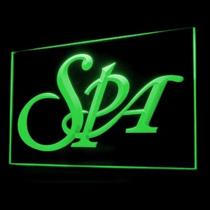 160071 Spa Body Massage Relax Resort Beauty Salon Shop Home Decor Display LED Night Light Neon Sign