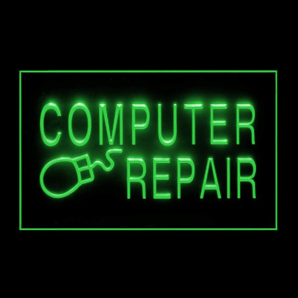 130013 Computer Repair Shop Center Store Decor Display LED Light Neon Sign