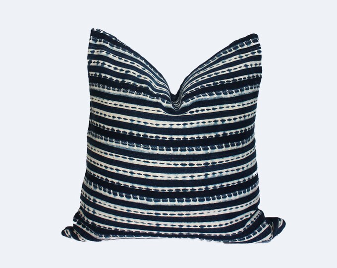 Vintage African Indigo Pillow Cover 'opal' Etsy