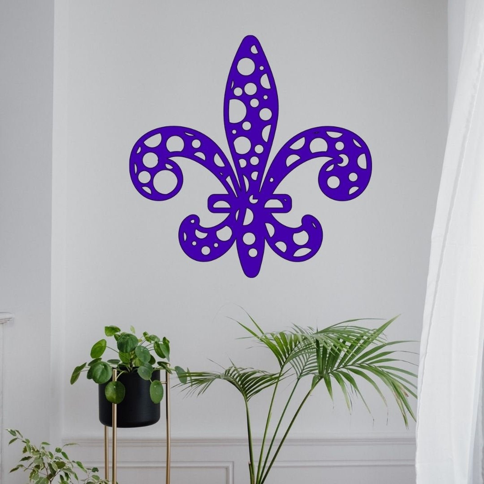 Fleur De Lis13 Home Decor Wall Decor Decor Steel Decor Etsy
