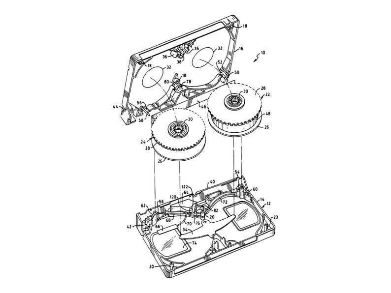 Audio Cassette Diagram Supplied as Editable Scalable Vector Etsy