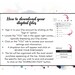 20 Vibrant Skull Printable Bookmarks, Cute Gothic Designs, Digital ...