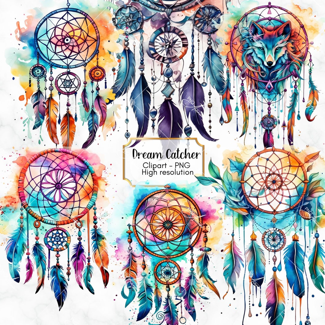 Dream Catchers Clip Art, 12 Beautiful Dream Catcher Clipart PNG Format