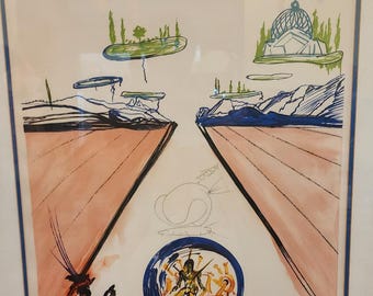 Salvador Dali “vénus Au Joueur D'orgue“ Signed and Numbered - Etsy