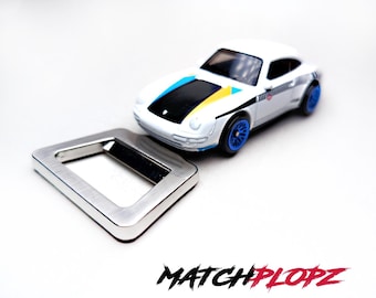 Porsche 911 - Abridor de botellas (modelo de coche, juguete, MATCHPLOPZ)
