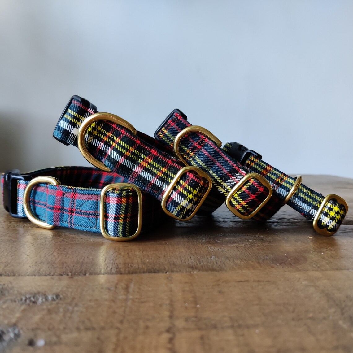Scottish Tartan Dog Collar Etsy