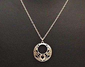 Athizay Pendant Necklace for Women Golden Chain 16 inch Long for Women Fashion Jewelry