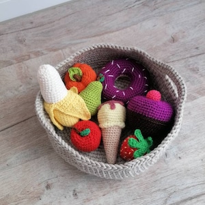 Shop accessories / toys / food for the shop or children&#39;s kitchen / fruit, vegetables, dessert / fake food