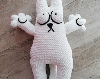 Pluche speelgoed / knuffelkat / kat / amigurumi kat / gehaakt / gehaakt