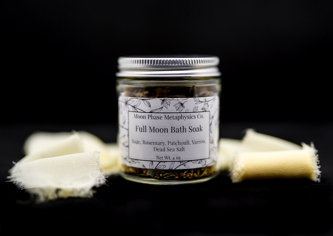 Full Moon Ritual Bath Soak - Etsy.de