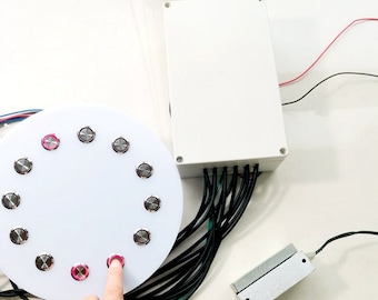 Real Life Escape Room Game Prop, LED Button Puzzle For Adults and Kids Party Game