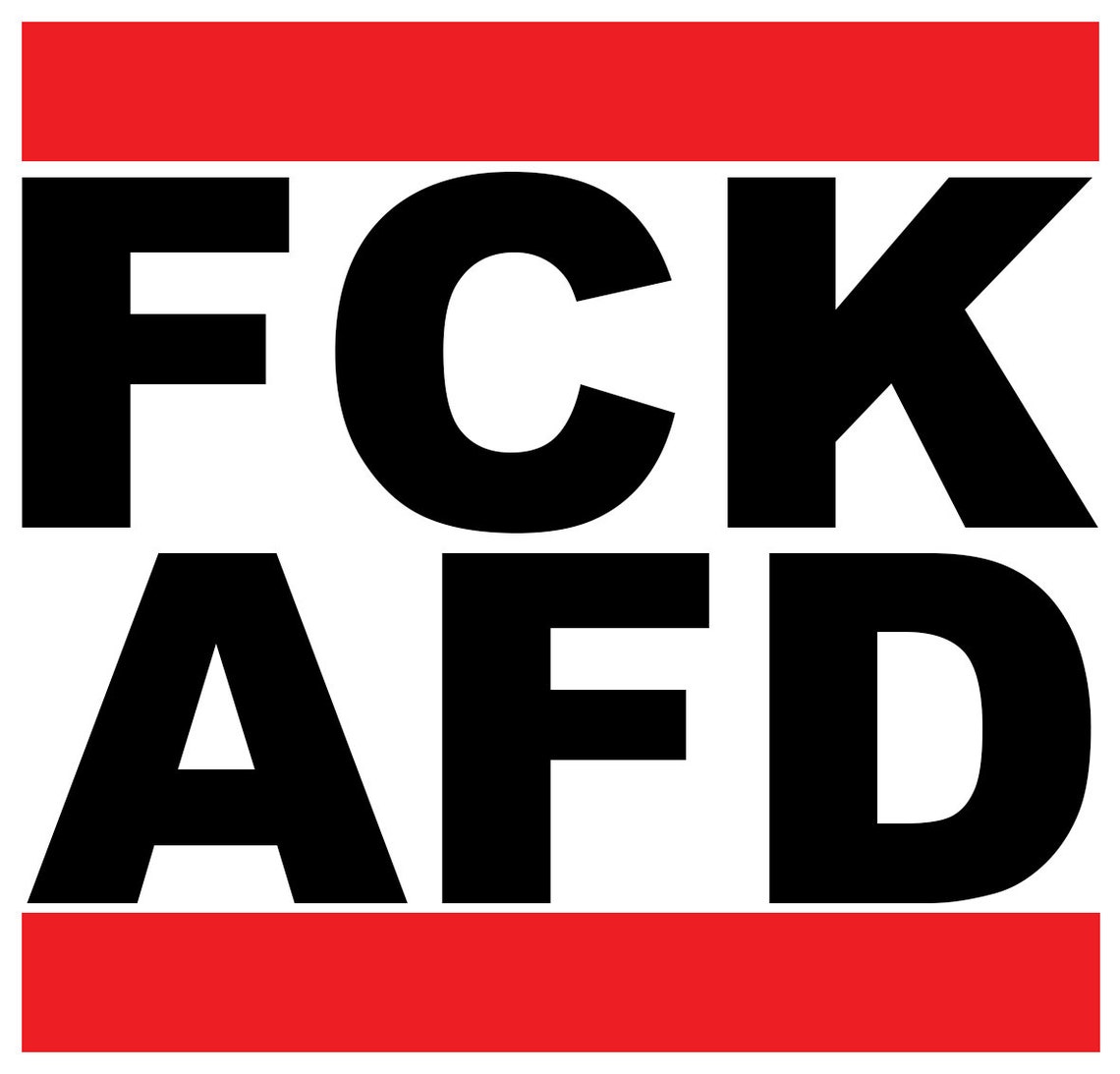 5x FCK AFD Sticker or Button | Etsy