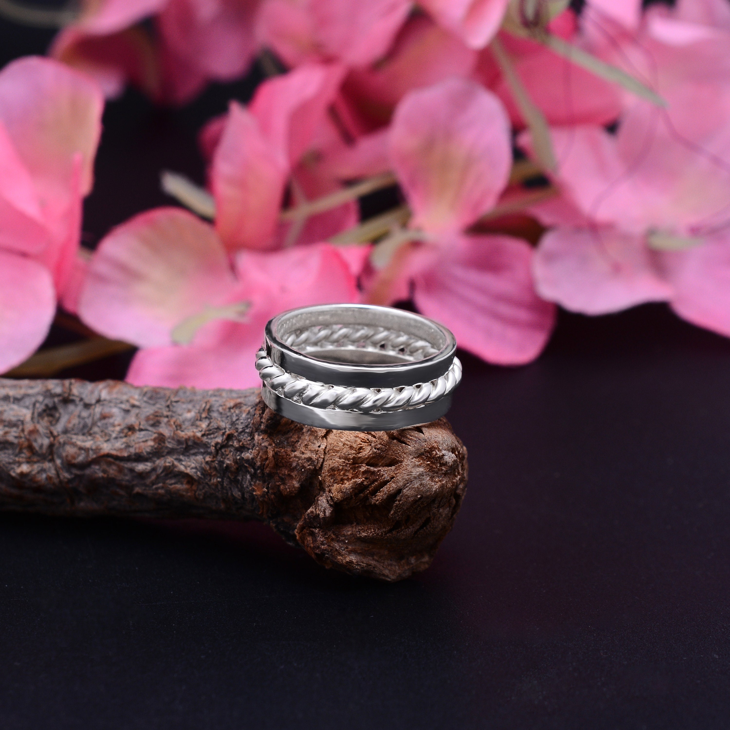 Details about 925 Sterling Silver Spinner Ring All Size C-158 Handmade Anxiety Woman Jewelry Details about 925 Sterling Silver Spinner Ring All Size C-158 Handmade Anxiety Woman Jewelry