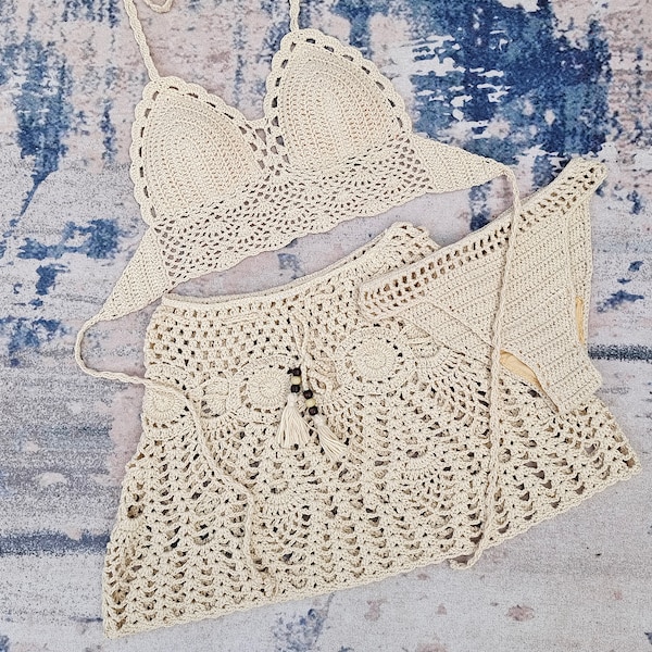 Crochet Tankini Etsy