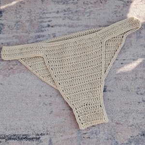 Hand-woven Crochet Craft Bikini Cheeky Bottom