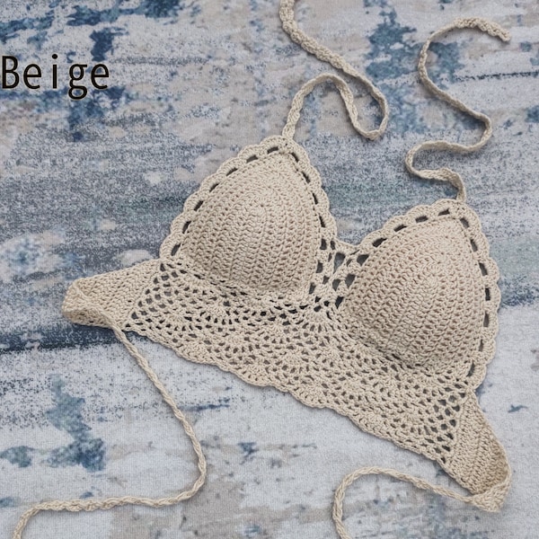 Crochet Tankini Etsy