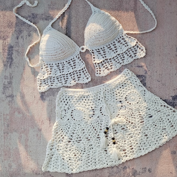 Crochet Bikini Cover Etsy