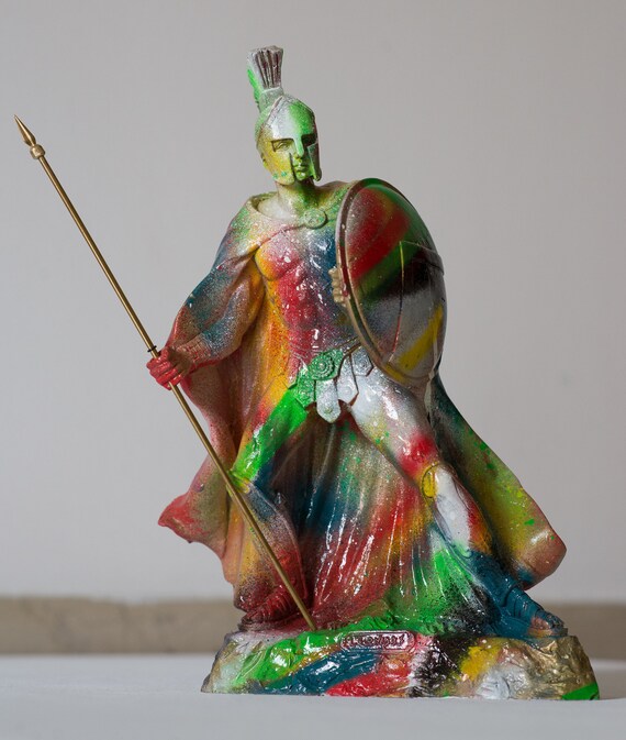 Coleon Pop Art Sculpture Ancient Greek Etsy