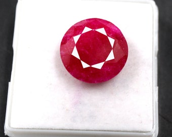 17.05 Carat Certified Natural UntreatedUnheated Sizzling Oval Shape 18 x 13 mm Rare Pinkish Red Ruby Loose Gemstone From Burma VJ1896