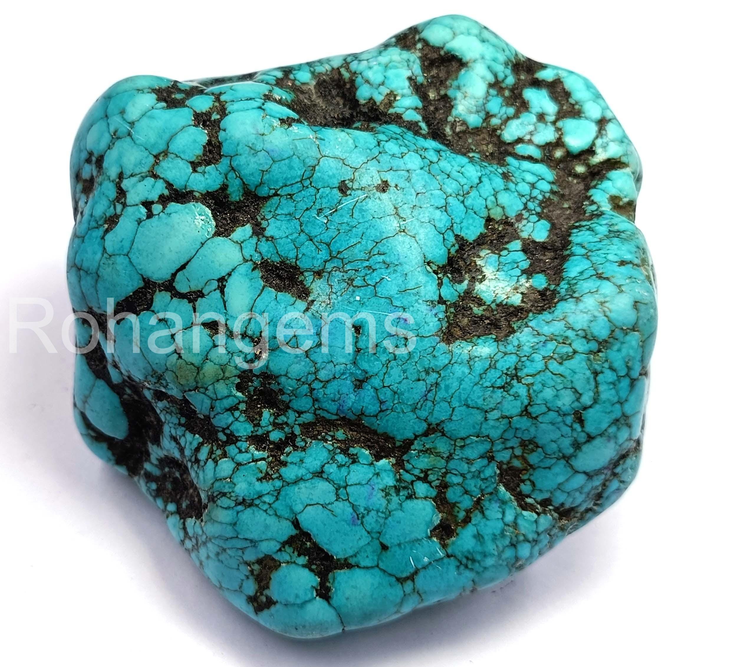 1360.00 Ct Sky Blue Turquoise | Natural Tumble Rough From Arizona