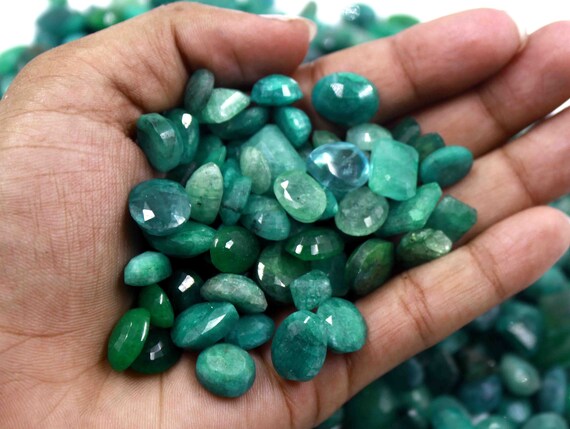 Lot De 6 émeraudes Naturelles De Colombie - 24,35 Carats - Certifiées IGL - Qualité Exceptionnelle