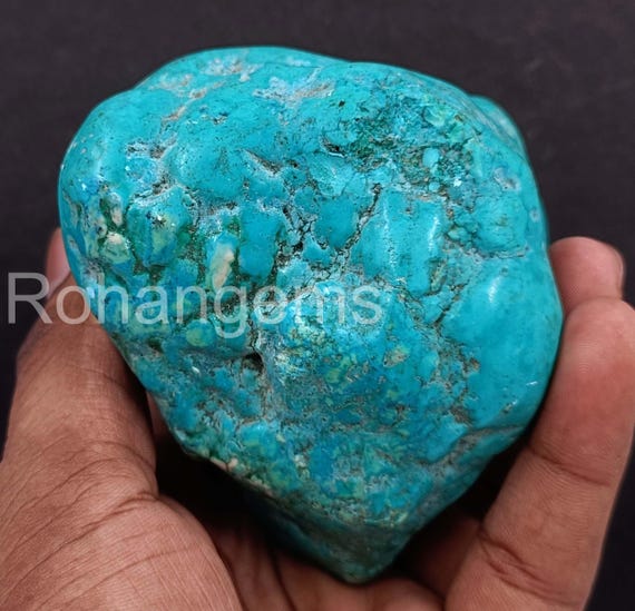 Natural Sky Blue Turquoise 3469.00 Ct | Certified Tumbled Rough