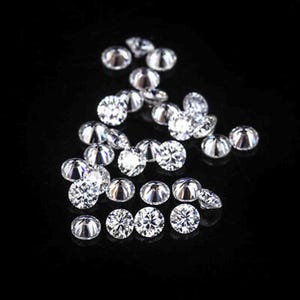 White Diamond IGL Certified Loose Lab Grown VVS1 Clarity 2.5mm D Color Diamond For Ring Earring Jewelry Making Wholesale Price 5JAB