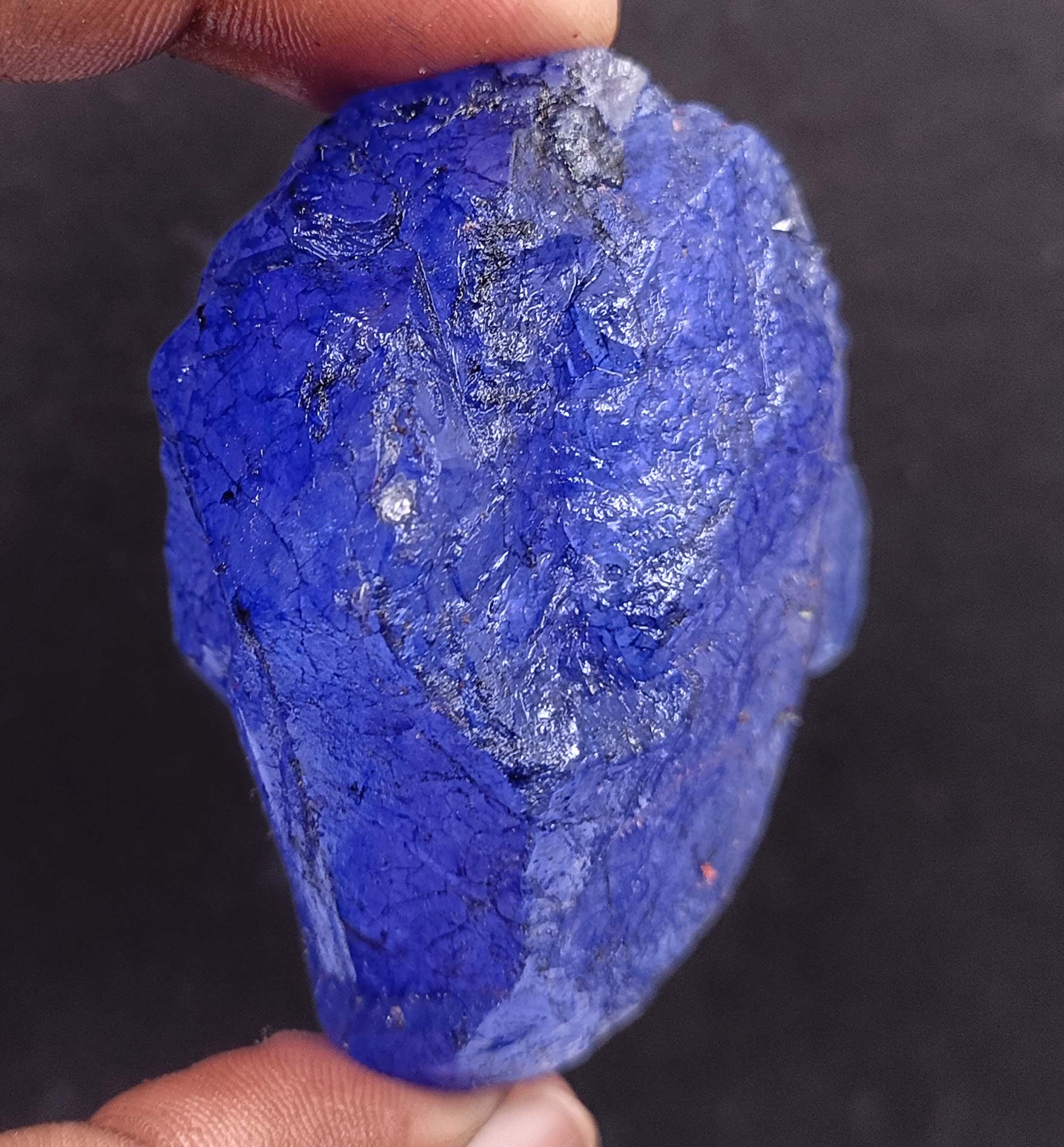 Blue Tanzanite Rough 725.0 Ct Natural EGL Certified Loose Semi