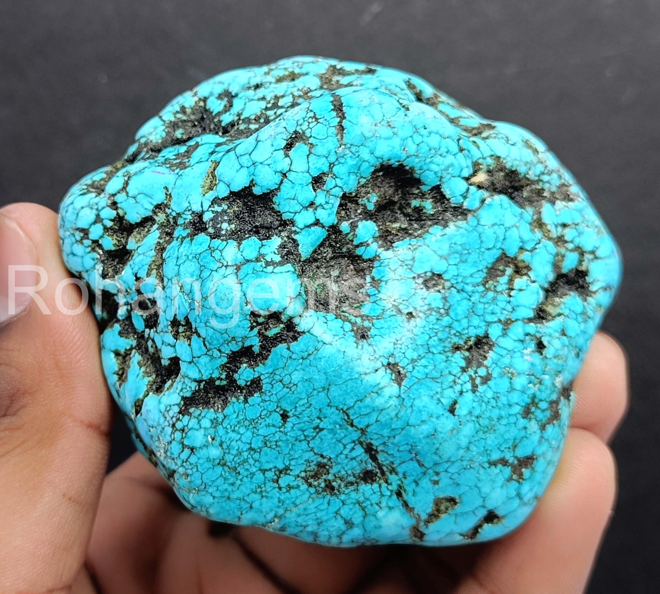 1360.00 Ct Sky Blue Turquoise | Natural Tumble Rough From Arizona
