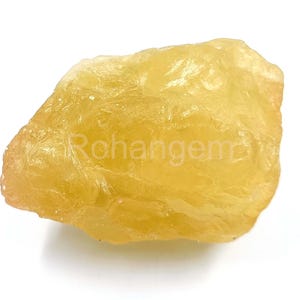 Zitronentopas Natürlicher Rohstein 420.5 Karat Zertifizierter Loser Edelstein Facettierter ungeschliffener Rohstein Aus Brasilien Hochwertiger Edelstein 5AKY