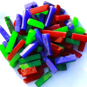 Certified Natural Ruby, Emerald & Sapphire Rough Mix Lot