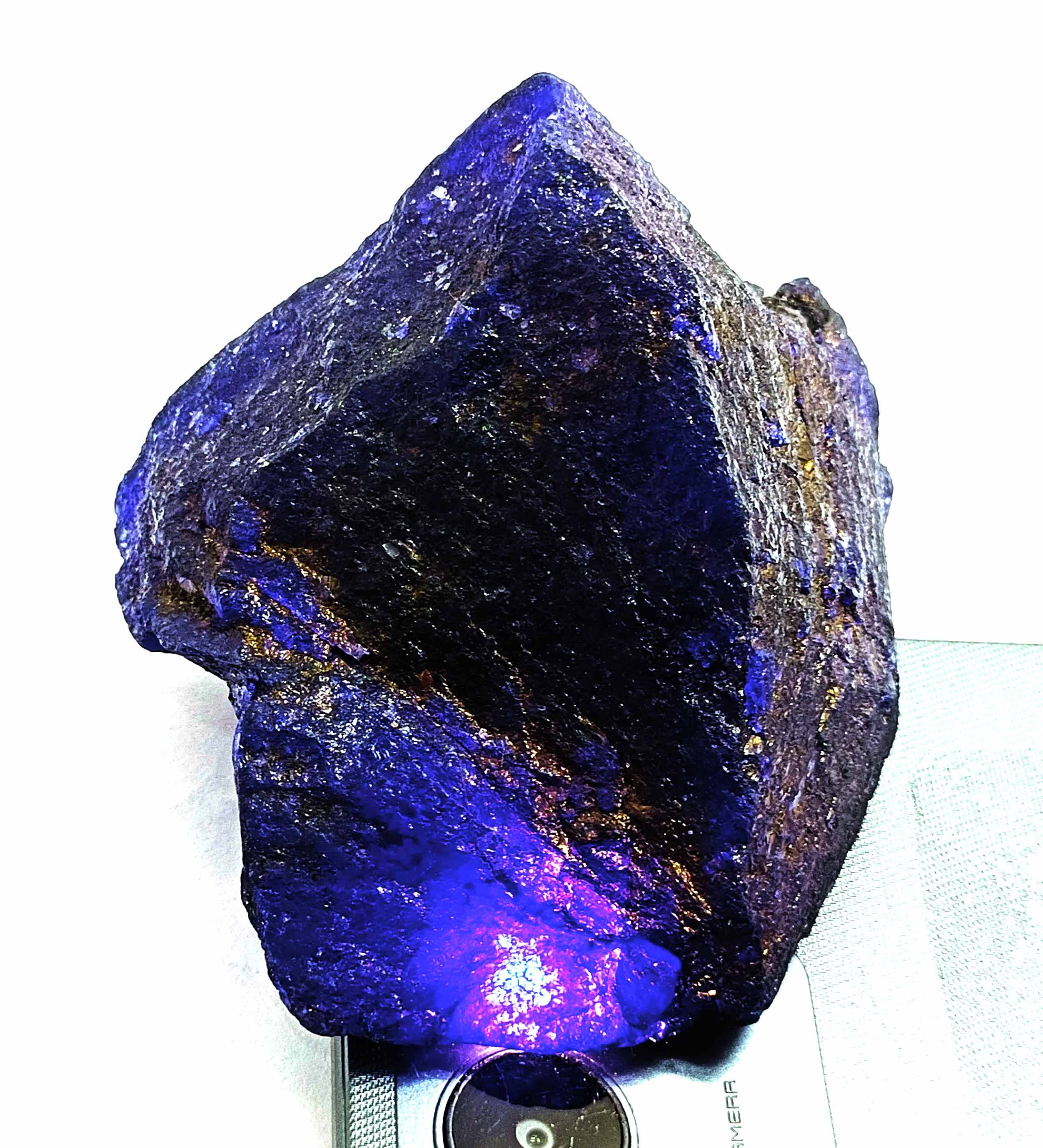Blue Sapphire Natural 1503.85 Ct African Sparkling Rough Loose