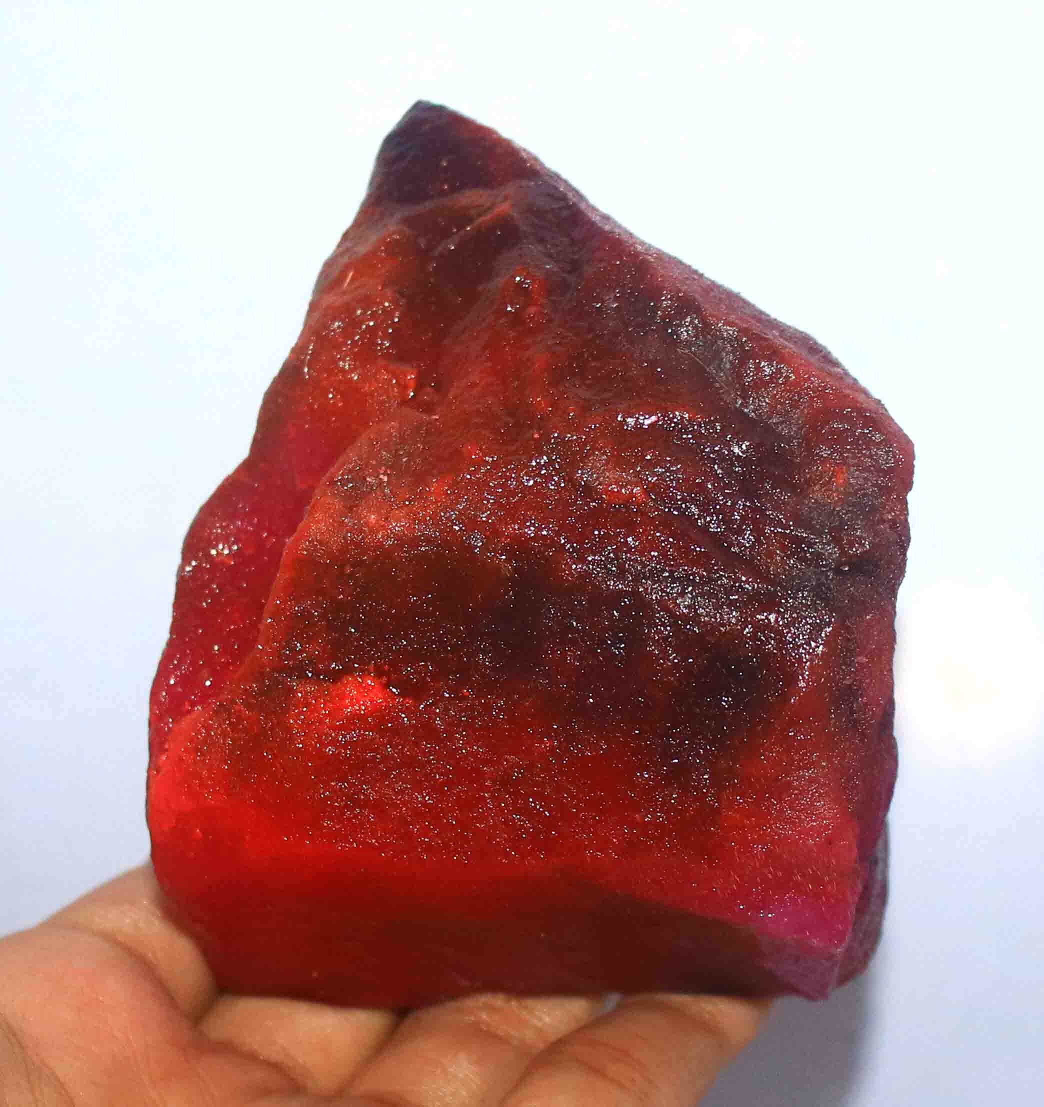 Certified 2485 Ct Natural Red Ruby Gemstone Rough - Etsy