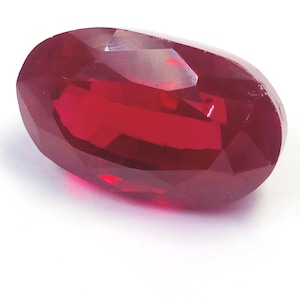 Natural Red Ruby 16.15 Ct Oval Shape Certified EGL Gemstone  6ANY