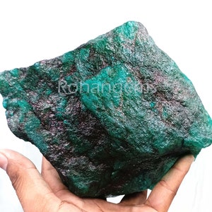 Impressive Stone Green Emerald Rough 9000-9500 Carat Certified Natural Finest Quality Earth Mind Gems From Colombian 5AJZ
