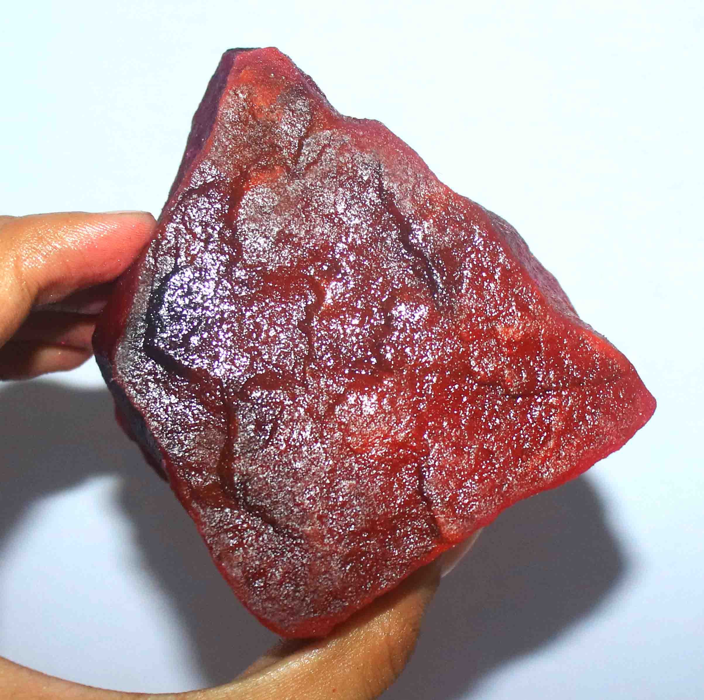 Certified 2485 Ct Natural Red Ruby Gemstone Rough - Etsy
