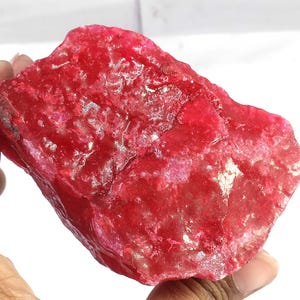 Natural  Red Ruby Rough 990.0 Carat Certified  EGL Gemstone 6ANQ