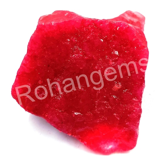 Rubis Traité Rouge Pourpre D'Afrique - 3,99 Carats - 10x9 Mm - RARE
