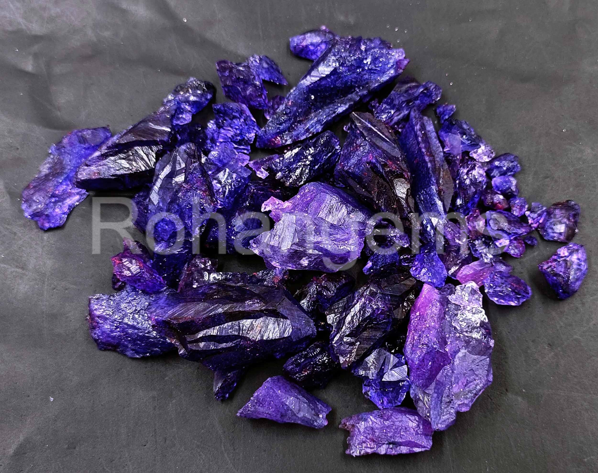Purple Alexandrite Rough Natural Certified Loose Gemstone 1000 to