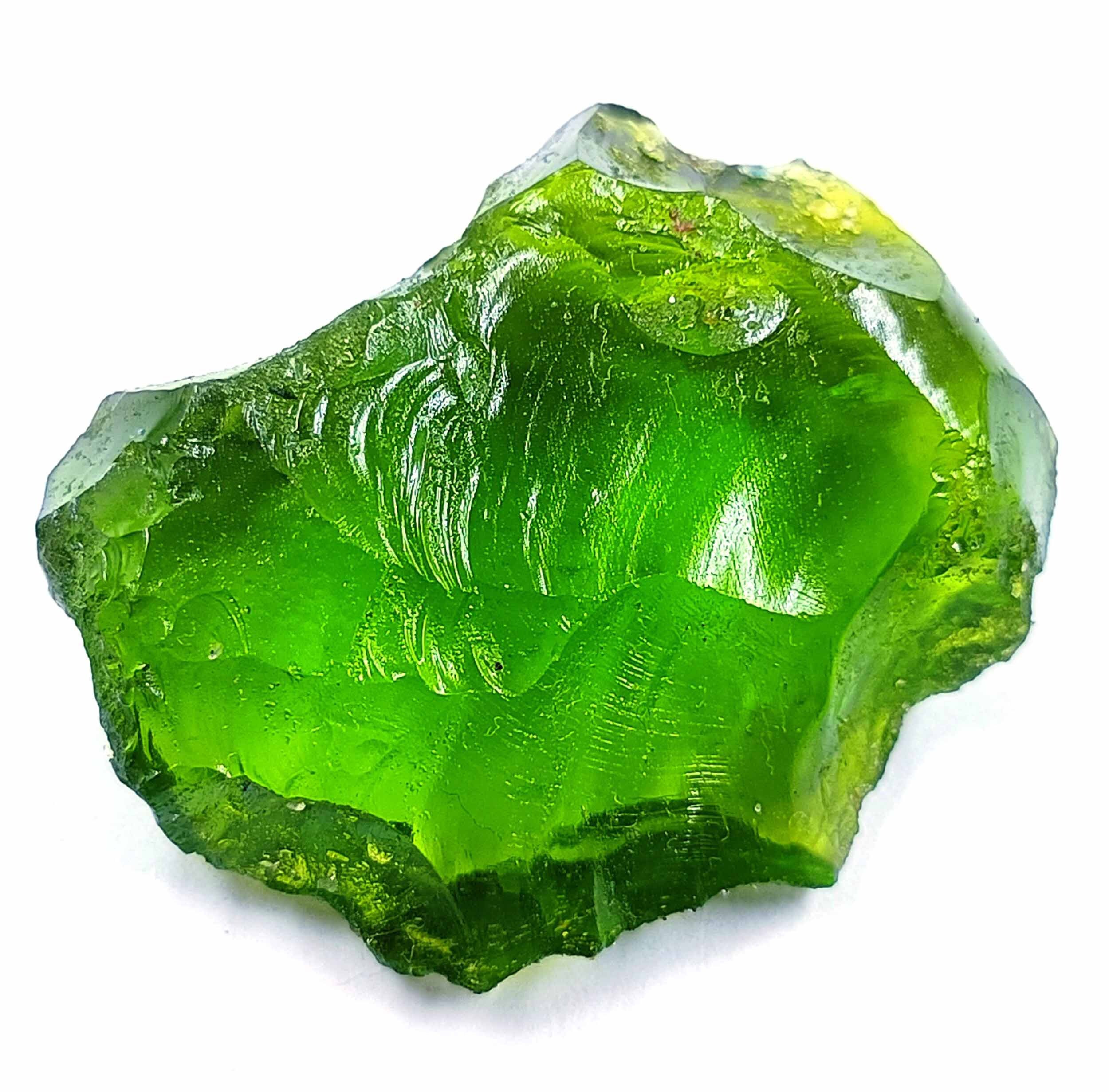 【専用】高品質　透明感抜群　天然石ペリドット約6.8㍉ ペリドット 天然 100-130カラット パキスタン産 半透明 原石