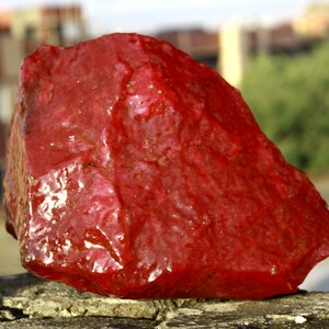 Huge 25000 Carat Rough Red Ruby Gemstone, Africa Origin