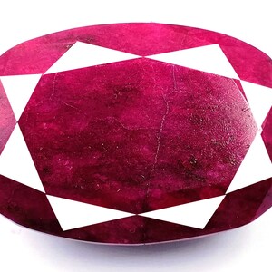 Ruby Natural 1124.30 Ct Certified From African Ruby Loose Gems Faceted Oval Cut Gemstone Opaque Transparency Fresh Arrival Hurry Up Now! MAL