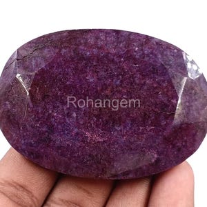 Red Ruby 519.5 Ct Natural Oval Shape IGL Certified Opaque Loose Gemstone From Africa Rare Collection 5AKR
