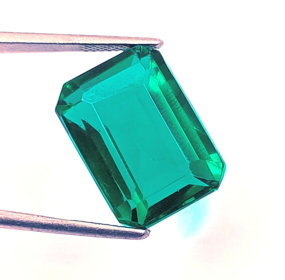 Très belle émeraude naturelle de Colombie - 7,47 carats avec certificat