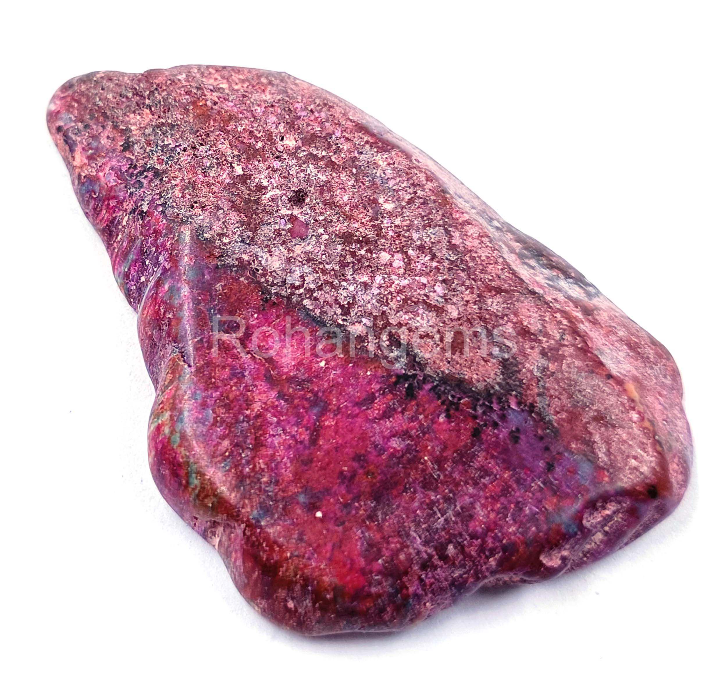 Turquoise Violette Naturelle D'Arizona - 55,60 Carats, Brut Et Non Traitée