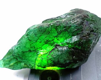 Emerald Rough Natural 800-900Ct Certified AAA Exclusive Rare Collection Loose Gemstone from Colombia Semi Transparent Rough Gems Top Quality