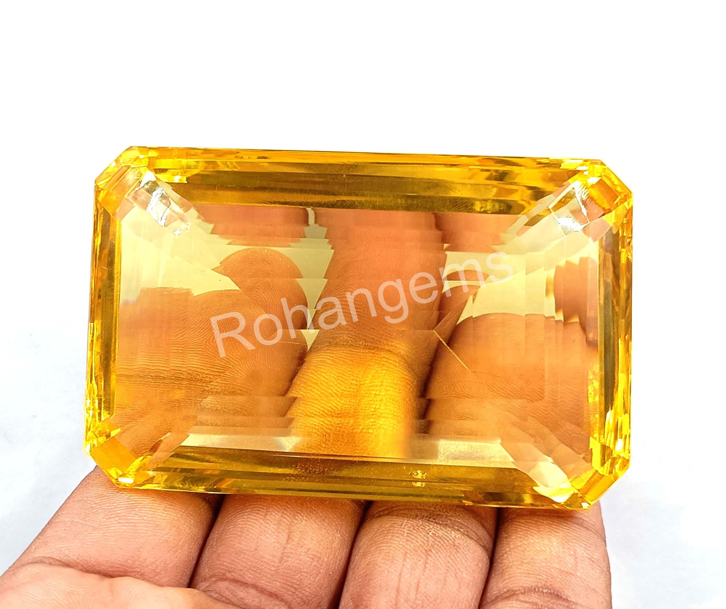 Jewelclimb Plus-直輸入価格のルース屋さんジュエルクライム- – 宝石の事なら大阪心斎橋のジュエルクライムプラス MBVGEMS認定天然5.00カラット - 5.25 ラッティ認定非加熱処理天然イエローサファイア プクラジ ルースジェムストーン
