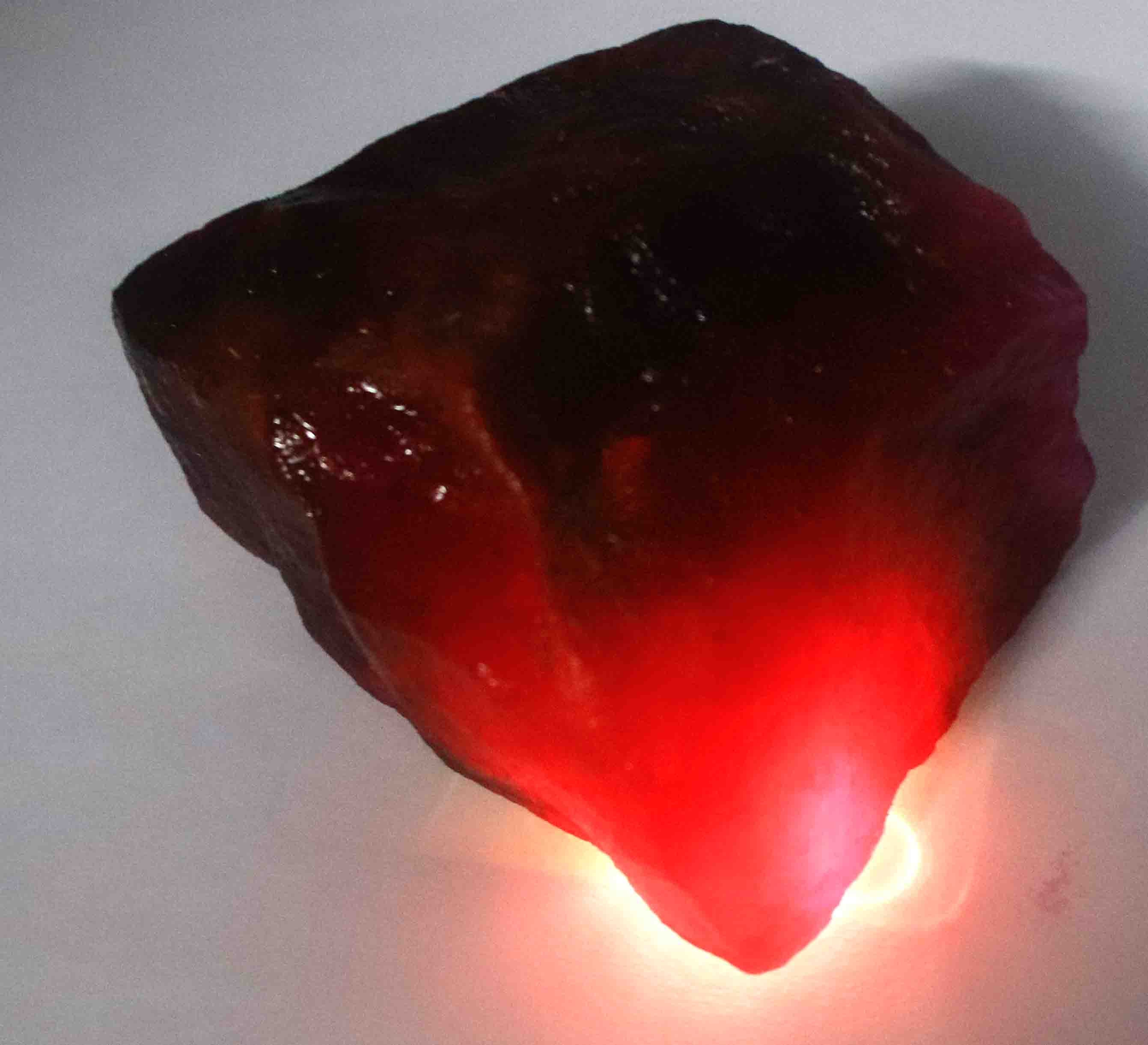 Certified 2485 Ct Natural Red Ruby Gemstone Rough - Etsy