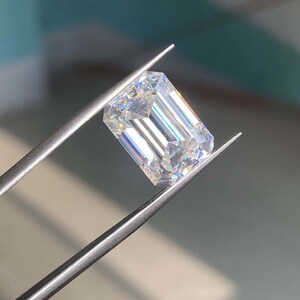 White Diamond IGL Certified 2.00 Ct VVS1 Clarity Faceted Emerald Cut Loose Diamond Solitaire CVD Loose Diamond Best Offer 4SAL